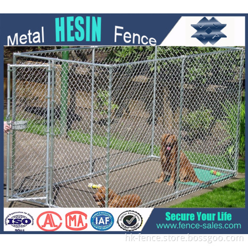 6'H x 10'L x 5'W Hot-dipped Galvanzied Chain Link Dog kennel